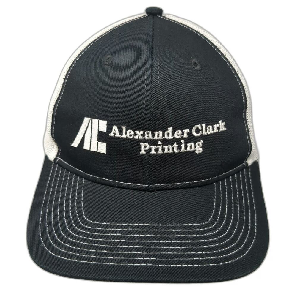 Port Authority Trucker Hat Black One Size Alexander Clark Printing Mesh Back